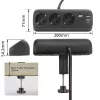 ACT bureau-stekkerdoos met 3 Type-F-stopcontacten, 30W Power Delivery, USB Type-C/A aansluitingen, kabellengte 1,5 meter