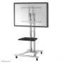 Neomounts PLASMA-M1800E tv-wagen 27-70 inch, zilver, draagbare vloerstandaard, staal, 50 kg, 68,6 cm (27 inch), 177,8 cm (70 inch)