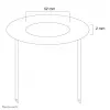 Neomounts FPMA-CRS5 plafondafdekking - doorsn. 52 mm, zilver, staal, plafond, FPMA-C100, FPMA-C100SILVER, 2 mm, 5,2 cm