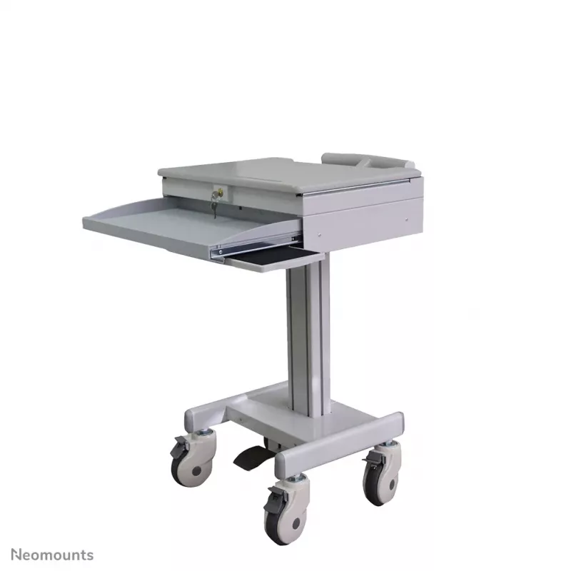 Neomounts MED-M100 medisch mobiel werkstation -17 inch - gasveer - afsluitbaar