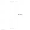 Neomounts FPMA-CPCONNECTSILVER verlengmastverbinder, zilver, staal, 50 kg, plafond, 0 - 172 mm, 0 - 60 mm