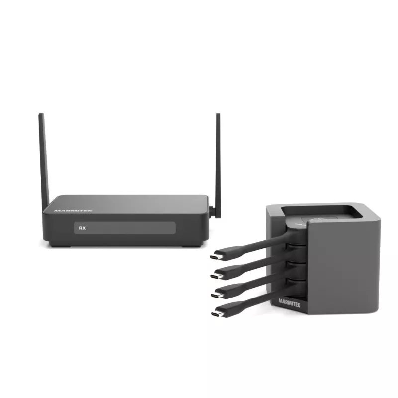 Marmitek Stream 4K Pro - draadloos 4K HDMI-presentatiesysteem - 4K conferentieoplossing