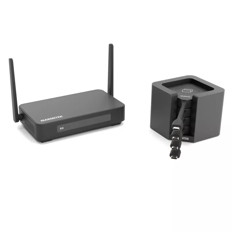 Marmitek Stream 4K Pro - draadloos 4K HDMI-presentatiesysteem - 4K conferentieoplossing