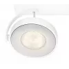 Opbouw-LED-spot Signify Philips Dimmable Clockwork 6,5W, 500 lm, 2700 K, IP20, wit