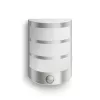 Buitenwandlamp Philips myGarden Python 5,5 W LED, roestvrij staal/wit, IR-sensor, 220-240 V