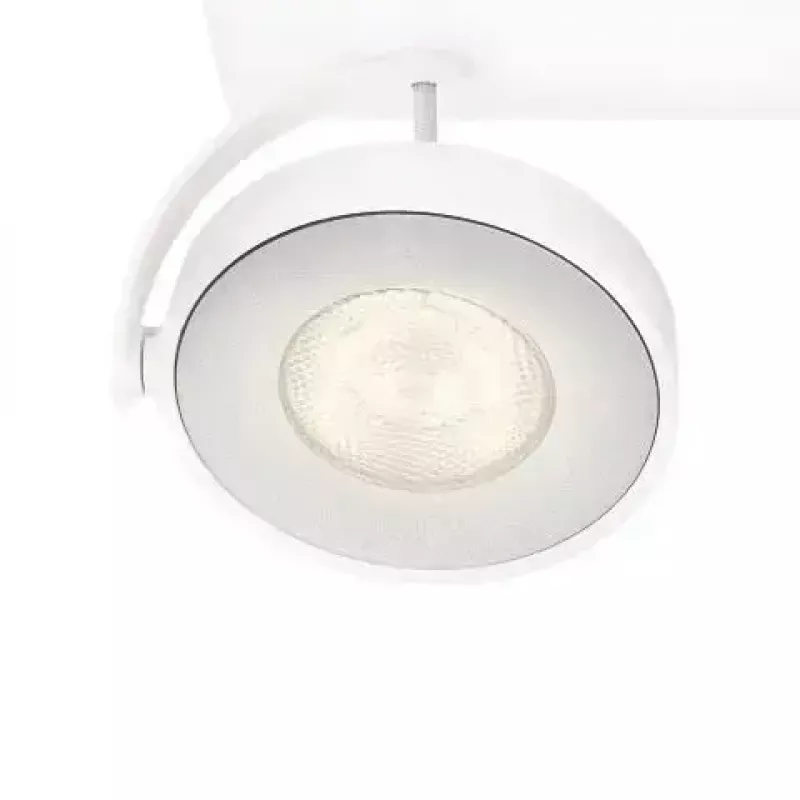 Philips WarmGlow LED Clockwork plafond-/wandlamp 4x LED, 18 W totaal, 2700 K, 2000 lm, dimbaar, IP20, wit