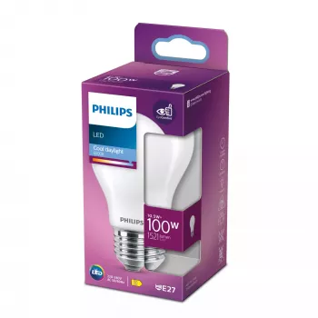 Philips LED-lamp daglichtwit 6500 K 10,5 W E27 D