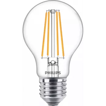 Philips Filament lamp helder 75W A60 E27 8,5W warmwit 1055lm