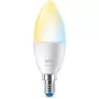 Slimme lamp WiZ kaars 40 W C37 E14 Wi-Fi wit