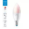 Slimme lamp WiZ kaars 40 W C37 E14 Wi-Fi wit energie-efficiëntieklasse F