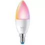 Slimme lamp WiZ kaars 40 W C37 E14 Wi-Fi wit energie-efficiëntieklasse F