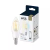 Slimme lamp WiZ filamentkaars helder 4,9 W C35 E14 Wi-Fi wit