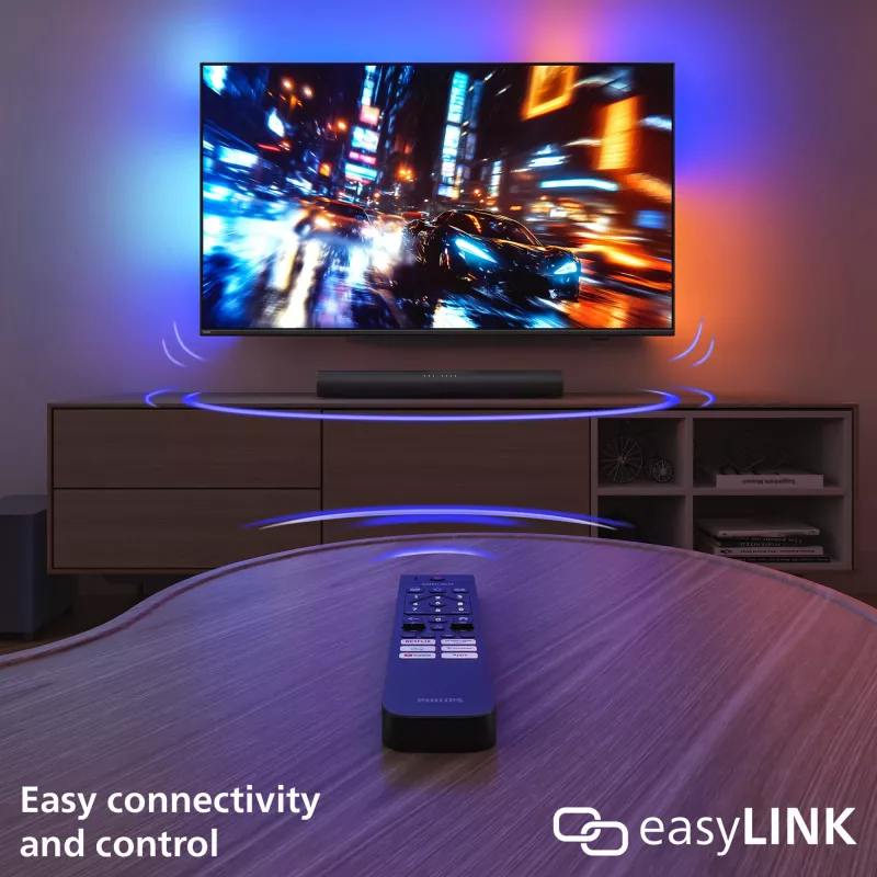 Soundbar Philips TAB6100/10 2.1-kanaals 80 W RMS Dolby Atmos