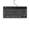 R-Go Tools ergonomisch toetsenbord R-Go Compact Break, compact toetsenbord met pauzesoftware, QWERTY (UK), bekabeld, zwart