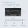 R-Go Tools ergonomisch toetsenbord R-Go Compact Break, compact toetsenbord met pauzesoftware, QWERTY (UK), bekabeld, zwart