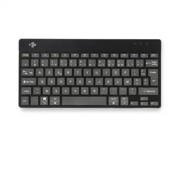 Ergonomisch toetsenbord R-Go Tools R-Go Compact Break, compact toetsenbord met pauzesoftware, AZERTY (FR), Bluetooth, zwart