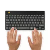 Ergonomisch toetsenbord R-Go Tools R-Go Compact Break, compact toetsenbord met pauzesoftware, AZERTY (FR), Bluetooth, zwart