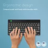 Ergonomisch toetsenbord R-Go Tools R-Go Compact Break, compact toetsenbord met pauzesoftware, AZERTY (FR), Bluetooth, zwart