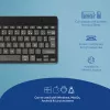 Ergonomisch toetsenbord R-Go Tools R-Go Compact Break, compact toetsenbord met pauzesoftware, AZERTY (FR), Bluetooth, zwart