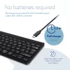 Ergonomisch toetsenbord R-Go Tools R-Go Compact Break, compact toetsenbord met pauzesoftware, AZERTY (FR), Bluetooth, zwart