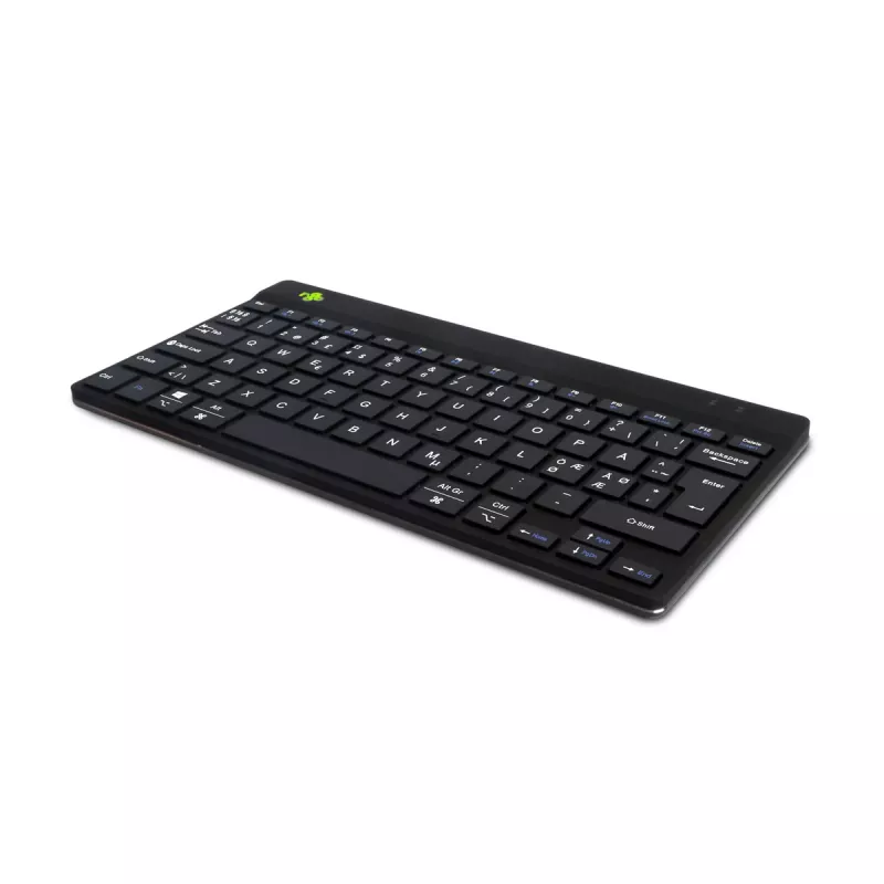 R-Go Tools ergonomisch toetsenbord R-Go Compact Break, compact toetsenbord met Break-software, QWERTY (NORDIC), Bluetooth, zwart