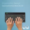 R-Go Tools ergonomisch toetsenbord R-Go Compact Break, compact toetsenbord met Break-software, QWERTY (NORDIC), Bluetooth, zwart