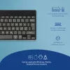 R-Go Tools ergonomisch toetsenbord R-Go Compact Break, compact toetsenbord met Break-software, QWERTY (NORDIC), Bluetooth, zwart