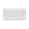 R-Go Tools ergonomisch toetsenbord R-Go Compact Break, compact toetsenbord met pauzesoftware, QWERTY (NORDIC), Bluetooth, wit