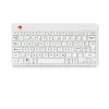 R-Go Tools ergonomisch toetsenbord R-Go Compact Break, compact toetsenbord met pauzesoftware, QWERTY (NORDIC), Bluetooth, wit