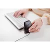 BakkerElkhuizen DXT 3 muis, ambidexter, optisch, USB Type-C, 2400 DPI, zwart