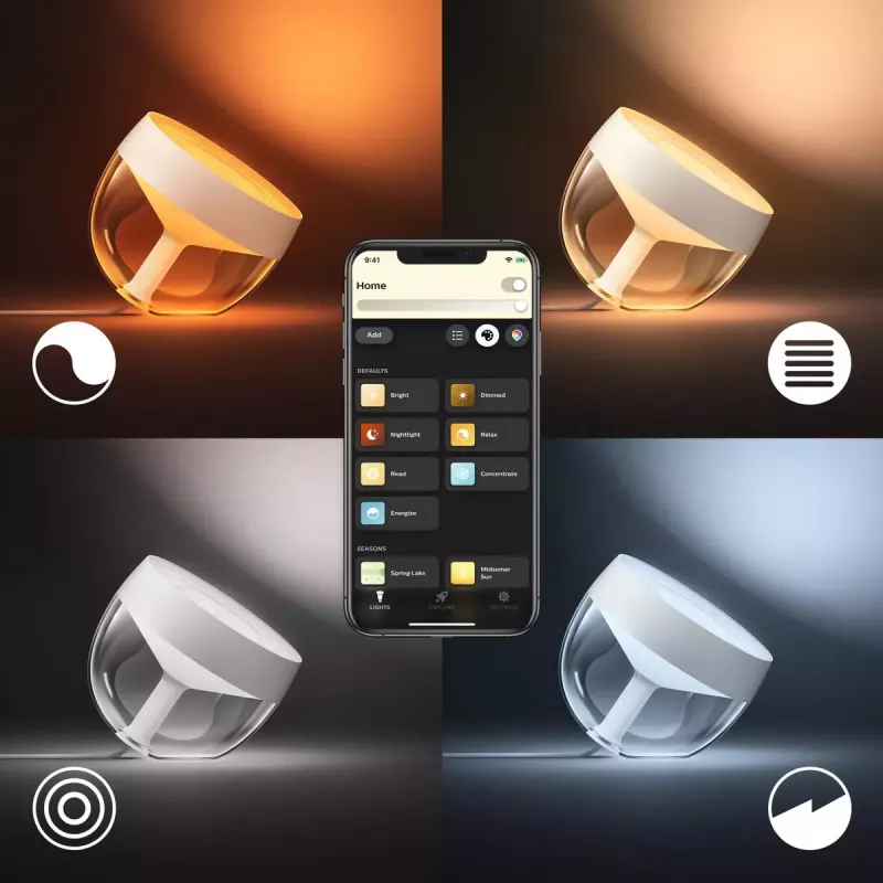 Slimme tafellamp Philips Hue White and Colour Ambience Iris