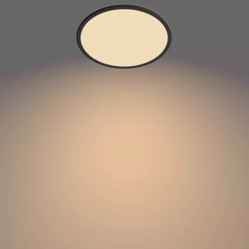 Philips Functional plafondlamp 18W 2700K 1500 lm dimbare opbouw-LED zwart