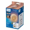 Slimme lamp Philips filamentlamp globe amber 7W G125 E27 LED