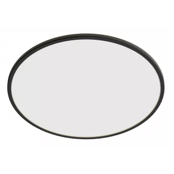 Plafondlamp Philips Superslim 15W LED, 4000K, IP54, 250×250 mm, zwart/wit