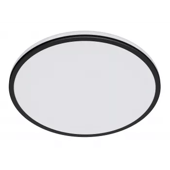 Plafondlamp Philips Functional Ozziet 18 W LED, rond, zwart, vast ingebouwde lichtbron, 220–240 V