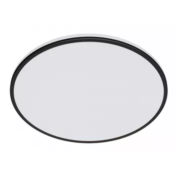 Plafondlamp Signify Philips Functional Ozziet, LED 22 W, rond 400 mm, zwart, niet-vervangbare lichtbron