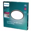 Plafondlamp Signify Philips Functional Ozziet, LED 22 W, rond 400 mm, zwart, niet-vervangbare lichtbron