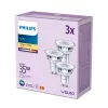 Philips Spot 35W PAR16 GU10 x3, 3,5 W, 35 W, GU10, 255 lm, 15000 h, warmwit