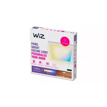 Slimme plafondlamp Signify WiZ Panel Ceiling 12 W vierkant, 12 W, Wi‑Fi, 300×300×42 mm, wit