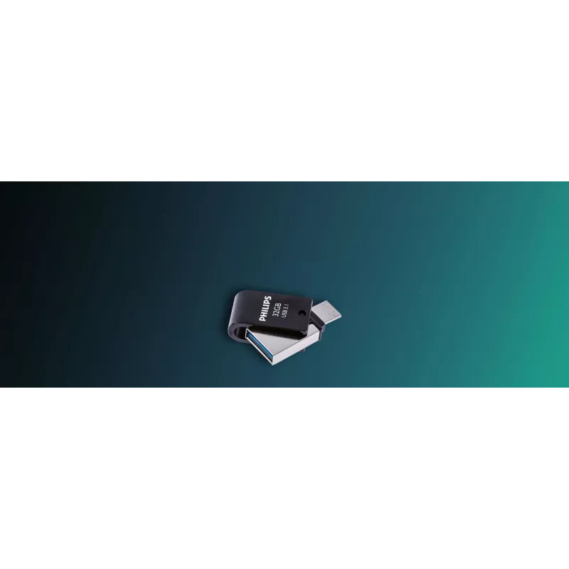Philips FM32DC152B/00 USB-stick 32 GB USB Type-C 3.2 Gen 1 (3.1 Gen 1) zwart