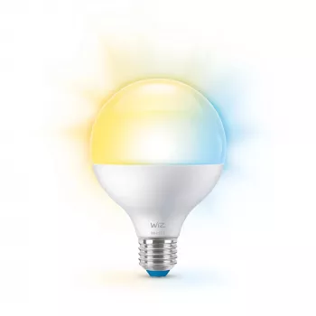 WiZ Globe 75W G95 E27, slimme lamp, Wi-Fi/Bluetooth, wit, Wi-Fi 4 (802.11n), 802.11b, 802.11g, LED, E27
