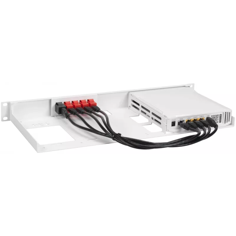 Montagekit Rackmount.IT RM-FB-T4 1U wit 48,3 cm