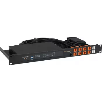Rackmount IT rackmountkit voor SonicWall TZ570W RM-SW-T12 1U – compatibele 1U-rackmontage
