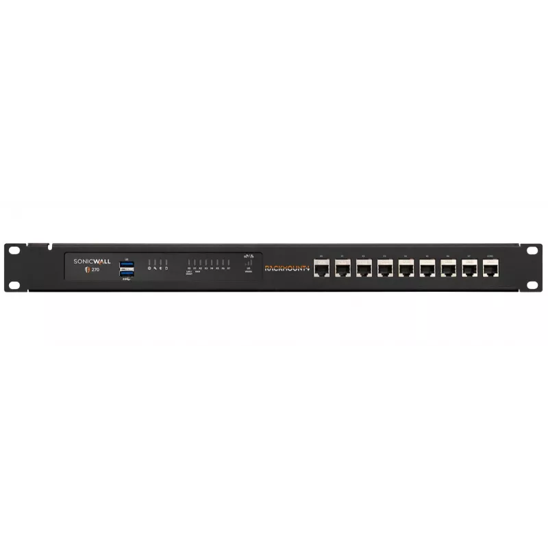 Rackmount IT rackbeugel voor SonicWall TZ270W TZ370W TZ470W (model RM-SW-T11I) afgeschermd