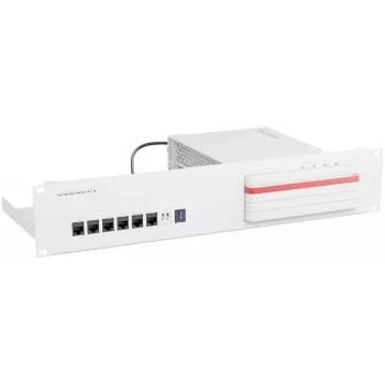 Montagebeugel Rackmount.IT RM-FB-T8 – rackaccessoire, wit, 2U rackmontage