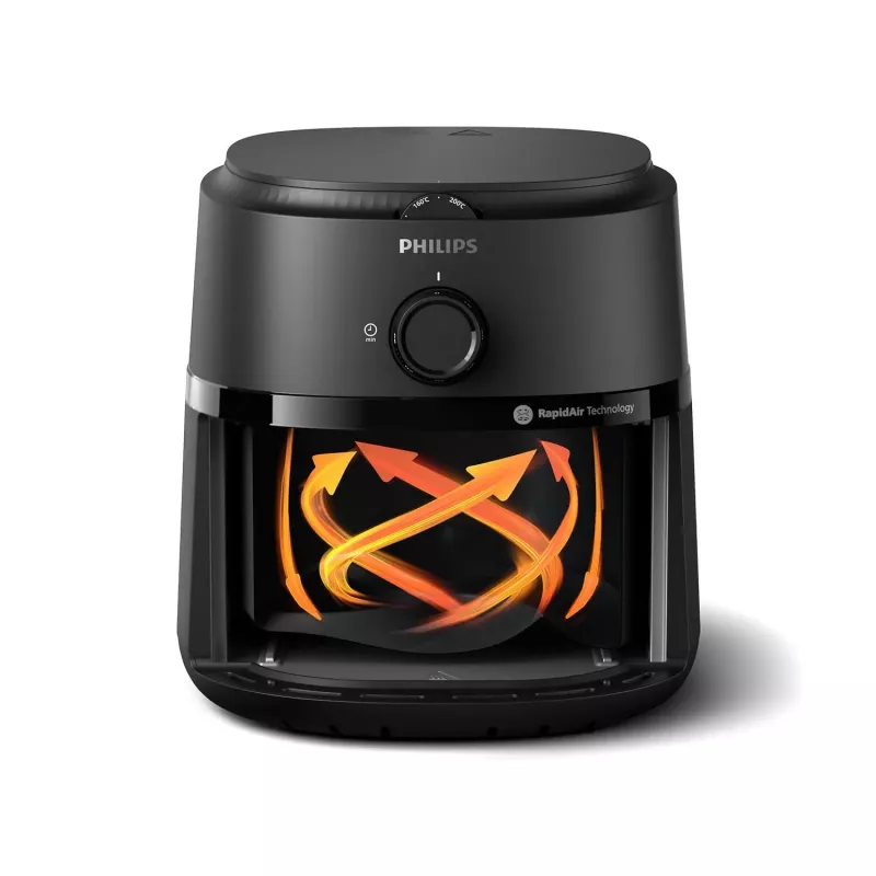 Heteluchtfriteuse Philips 1000 serie NA110/00 3,2 l 1300 W zwart