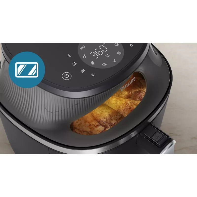 Heteluchtfriteuse Philips 3000 serie Ovi XL NA341/00 – RapidAir Plus tafelheteluchtfriteuse