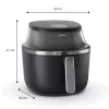 Heteluchtfriteuse Philips 3000 serie Ovi XL NA341/00 – RapidAir Plus tafelheteluchtfriteuse