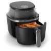 Philips 3000 serie NA331/00 Friteuse enkel 6,2 L tafelmodel 1700 W heteluchtfriteuse zwart, zilver
