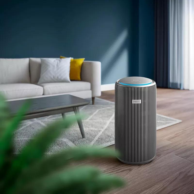 Philips 4200 serie slimme luchtzuiveraar, 51,5 dB, 600 m³/h